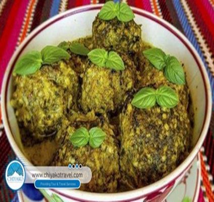 কোফতে সবজি শিরাজি ( শিরাজি ভেজিটেবল মিটবল)