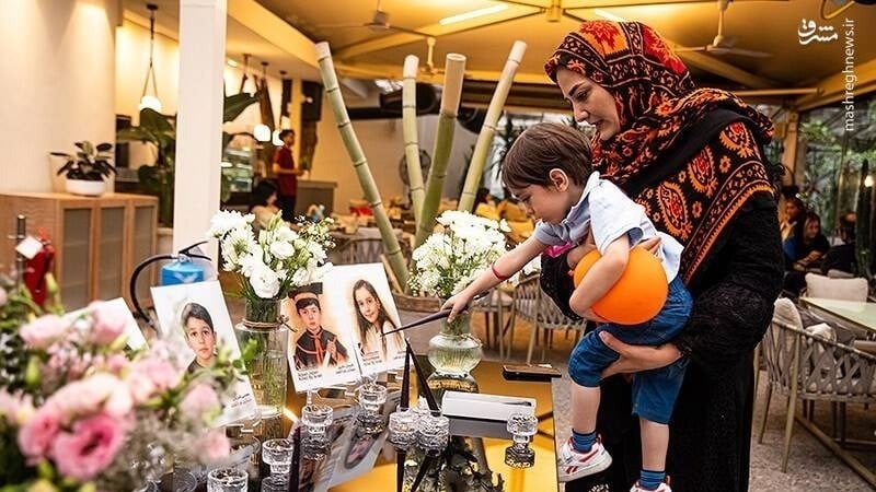১২ দিনের যুদ্ধে ইরানি শিশু শহীদদের স্মরণে তোলা ছবি