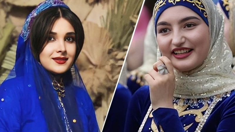 ইরান ও রুশ নারীদের স্থানীয় পোষাকে নান্দনিক বৈচিত্র্য