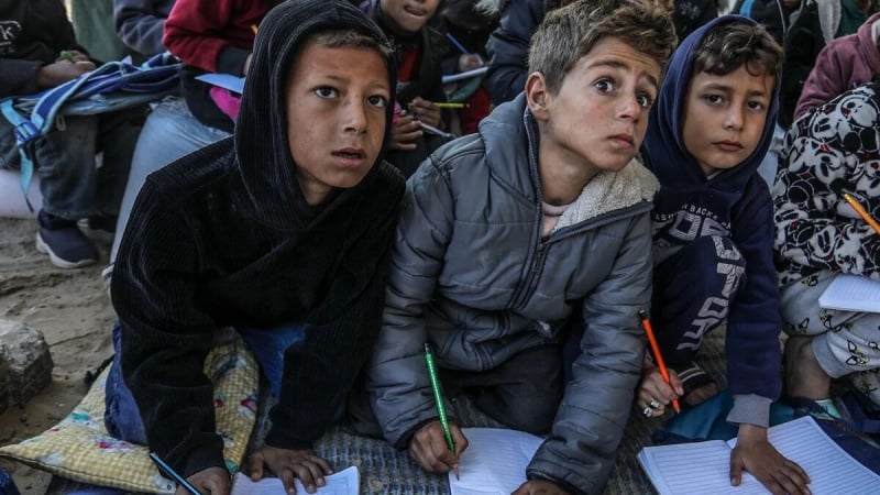 গাজায় শিক্ষা ব্যবস্থার ধ্বংস, ৯৭ শতাংশ স্কুল ধ্বংস হয়ে গেছে