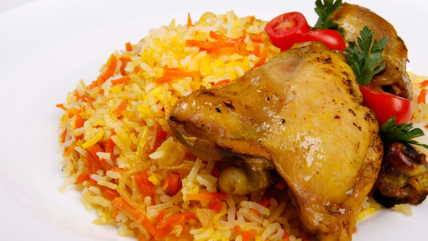 শিরাজের সুস্বাদু ও রঙিন গাজর পোলাও