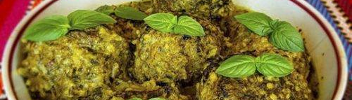 শিরাজি সবজি কোফতে, রান্নার দক্ষতা দেখানোর একটি পরীক্ষা